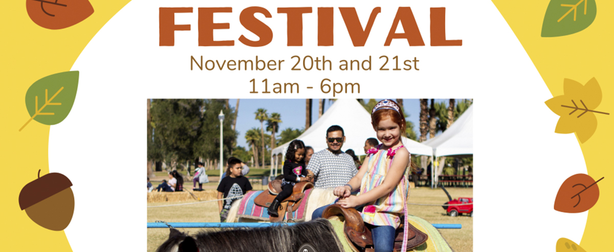 Head to Encanto Park to enjoy harvest festival activities this weekend!