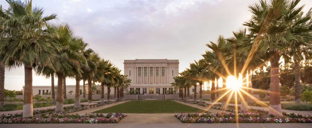 Come inside the beautifully renovated Mesa Temple. 